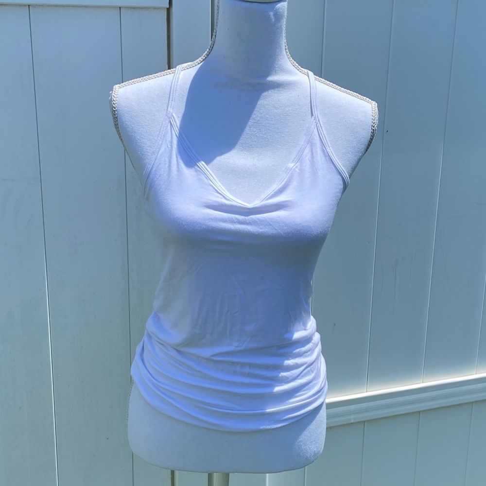 NWOT Garage White Tank Top